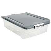 Underbed storage Box with grey lid